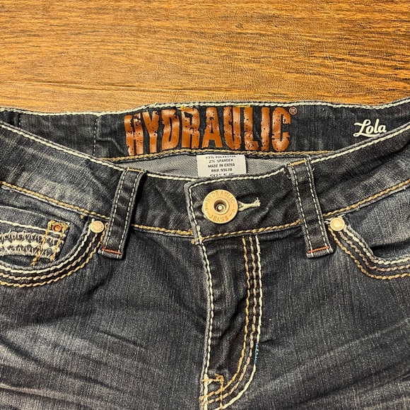 Hydraulic Lola denim shorts size 5/6 - Picture 4 of 9
